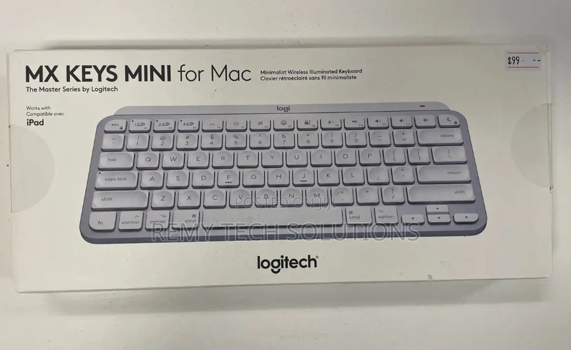 Logitech MX Keys Mini for Mac Rechargeable Keyboard