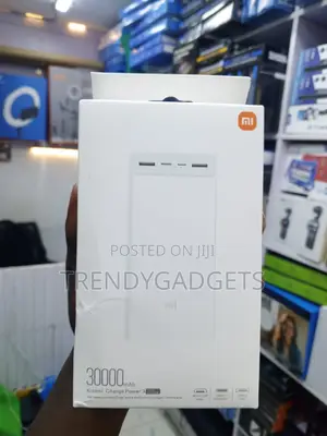 Xiaomi 30000mAh Portable Charger With 3 Output Ports