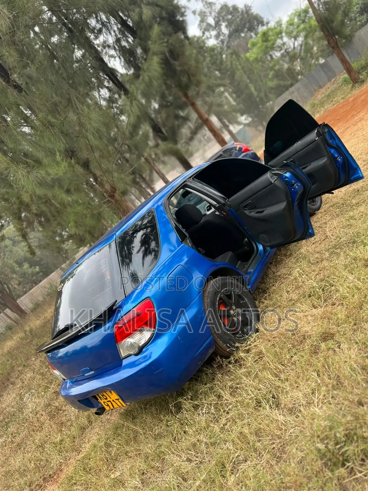 Subaru Impreza 2007 Blue