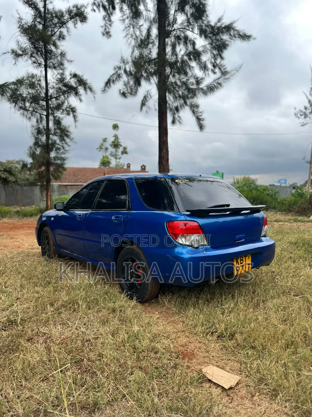 Subaru Impreza 2007 Blue