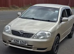 Toyota Allex 2004 Yellow