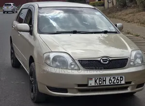 Toyota Allex 2004 Yellow
