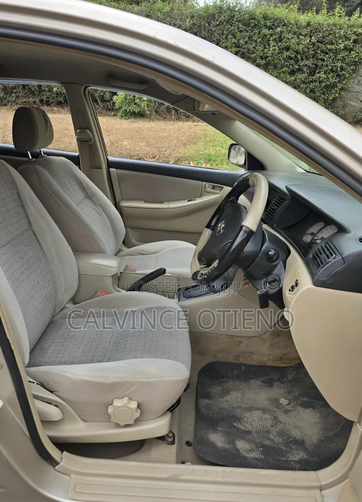 Toyota Allex 2004 Yellow