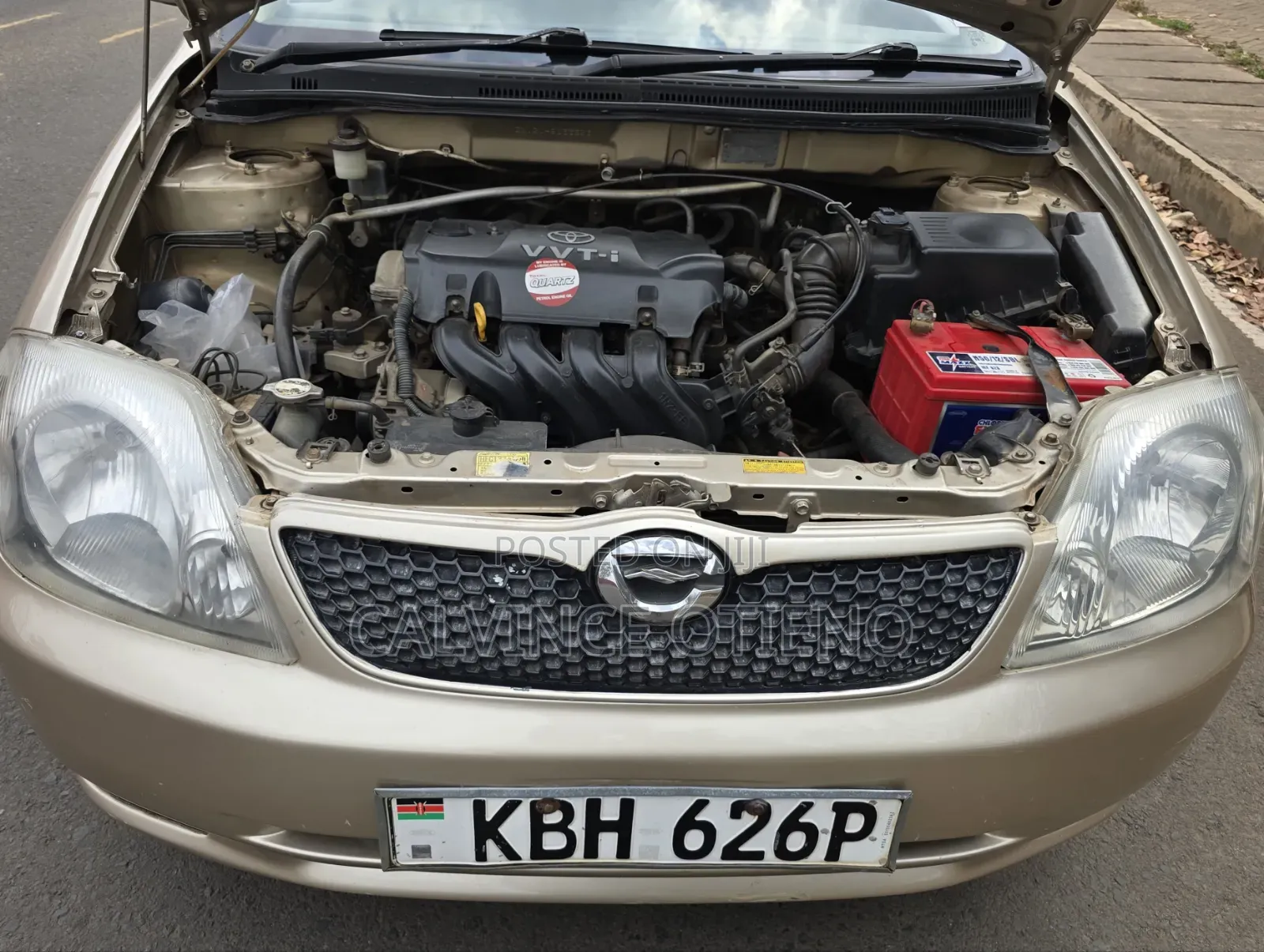 Toyota Allex 2004 Yellow