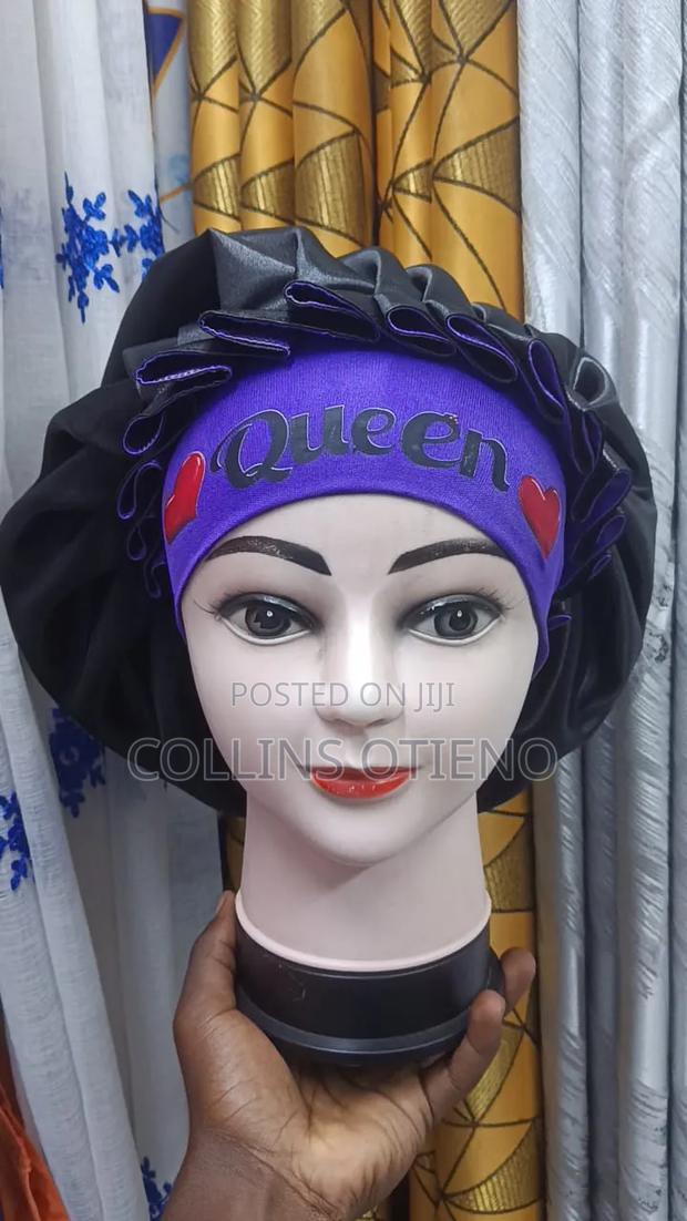 Quality Satin Hair Bonnets - thumbnail 3
