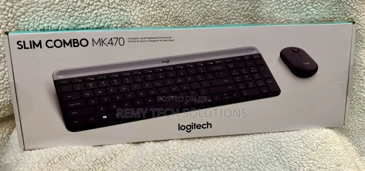 Logitech Mk470 Slim Wireless Keyboard and Mouse Combo