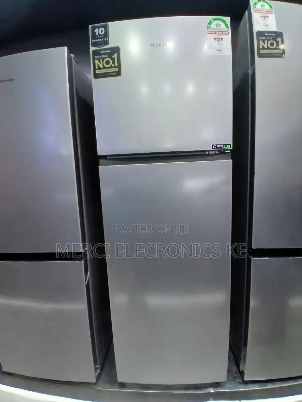 Hisense REF250DR 251Litres Double Door No Frost Fridge