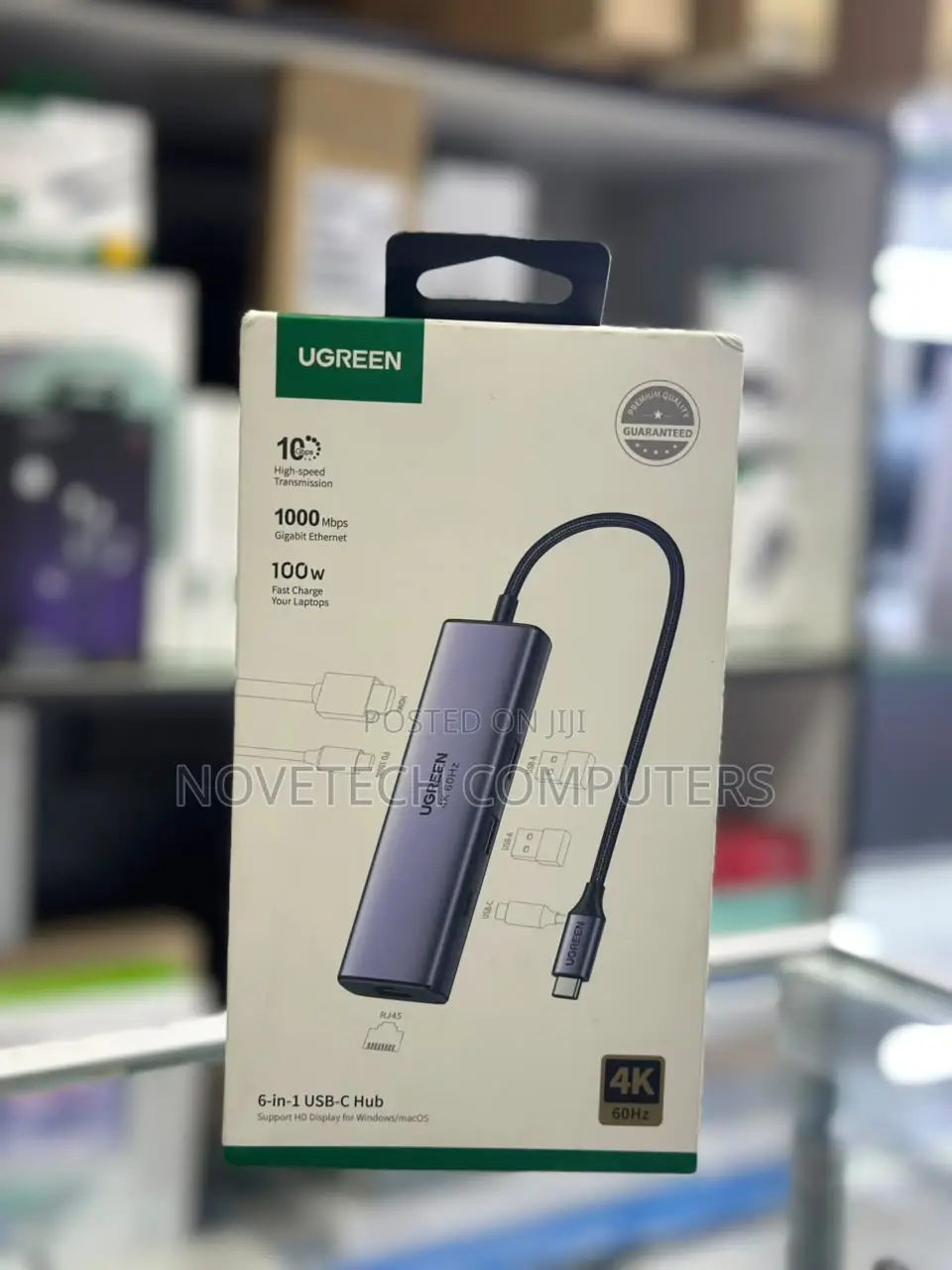 UGREEN CM512 6 in 1 Multifunction Adapter Type C to USB 3.0