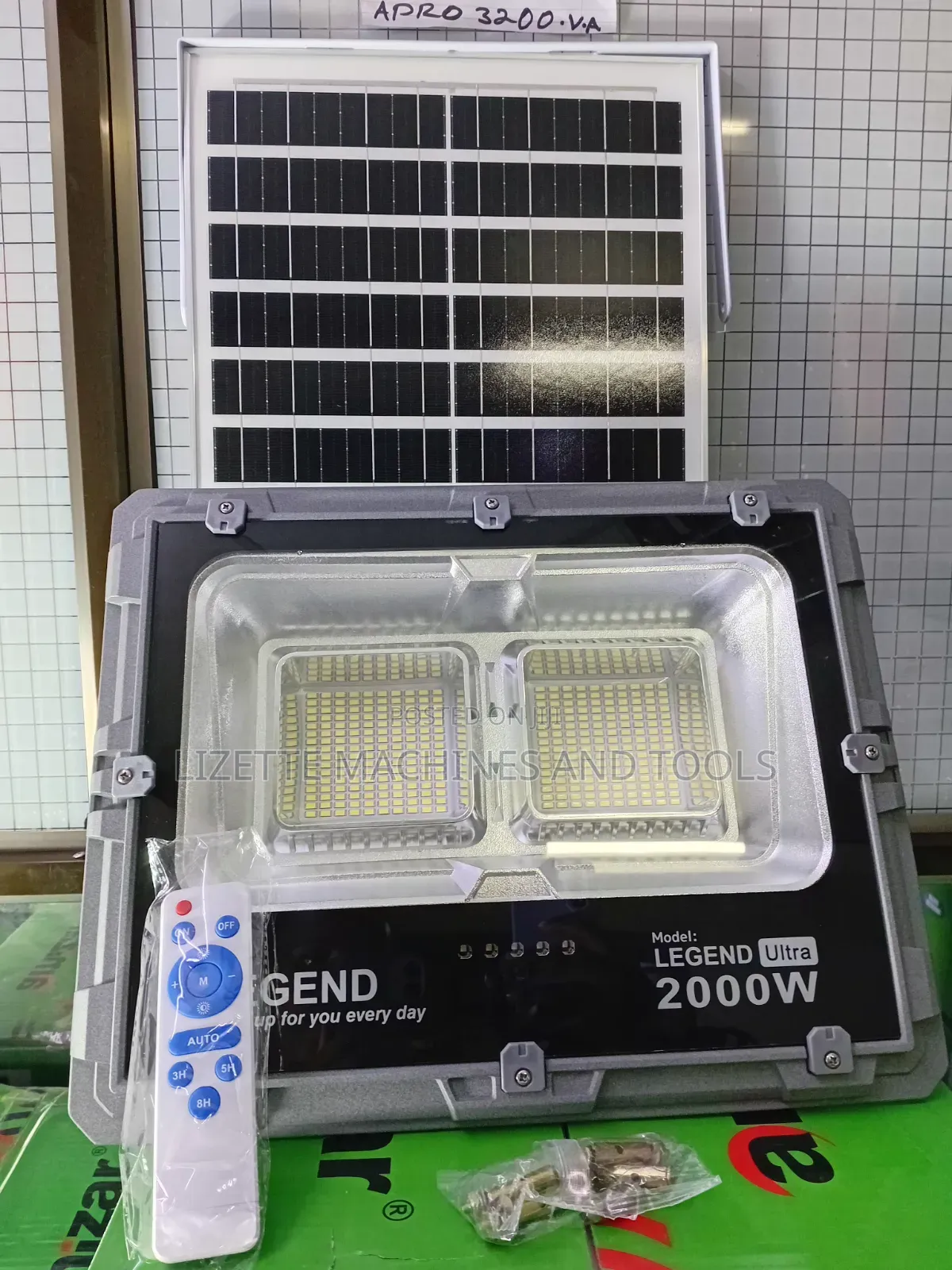2000W Legend Solar Flood Light