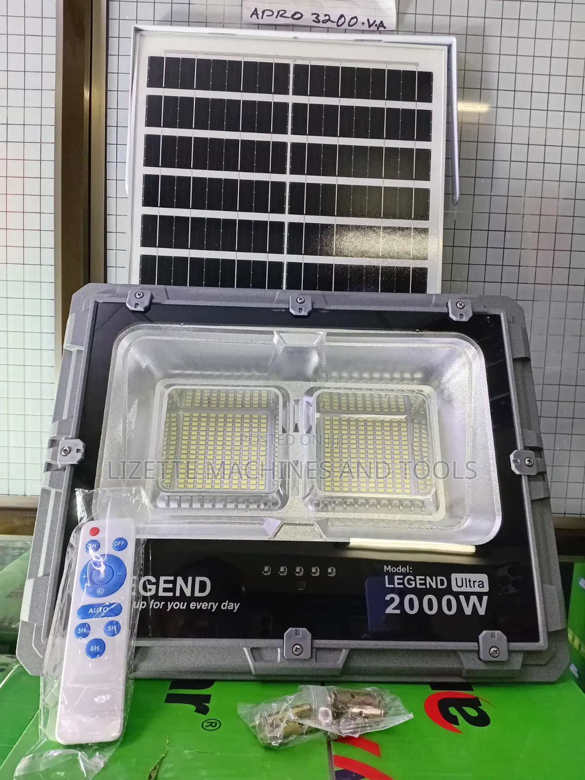 2000W Legend Solar Flood Light