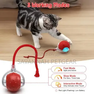 Rechargeable Speedy Tail Dog Cat Toy Interactive Cat Ball Toy