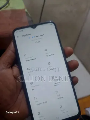 Tecno Spark 9 64 GB Black