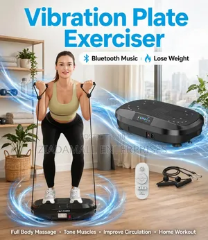 Bluetooth Vibration Plate - Full Body Massage Exerciser