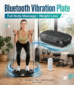 Bluetooth Vibration Plate - Full Body Massage Exerciser