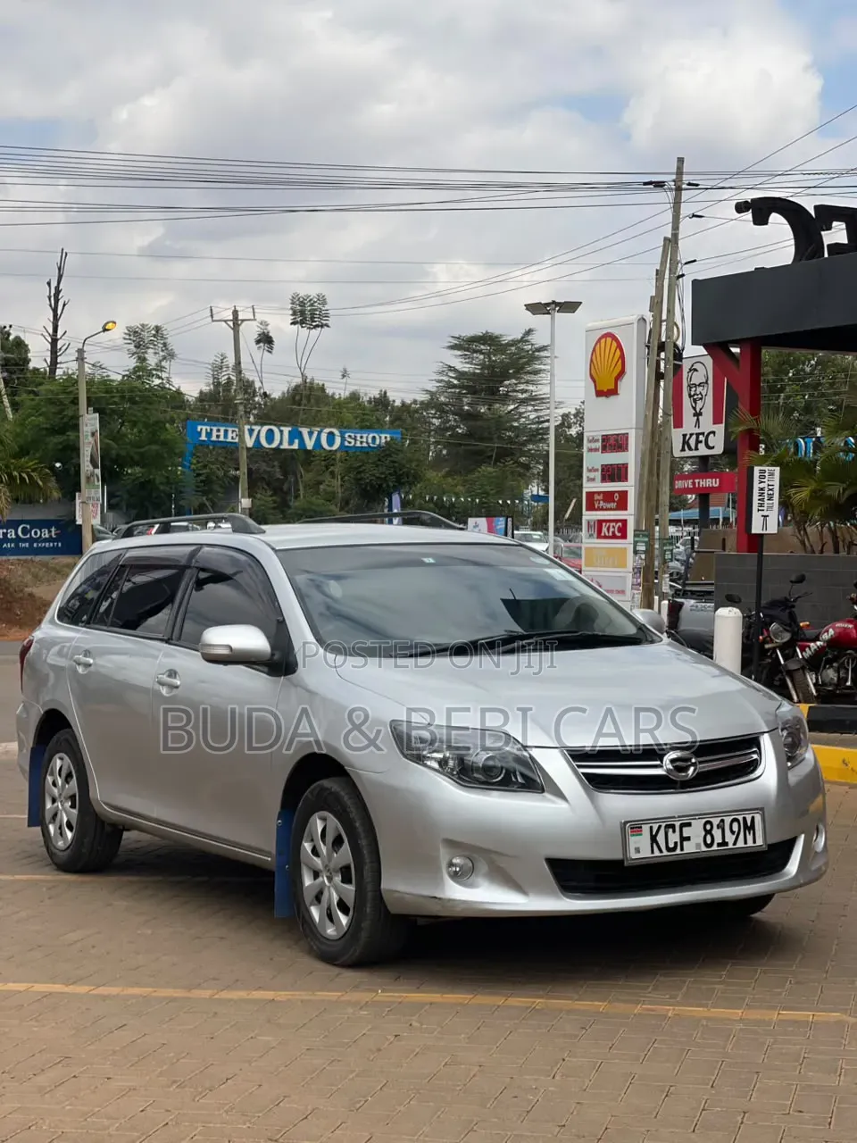 Toyota Corolla Fielder 2009 Silver