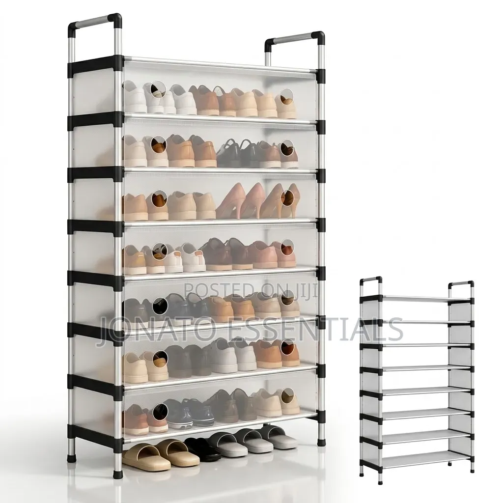 7 Layer Shoe Rack Dustproof Organizer Cabinet