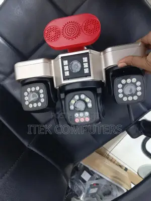 AOV AI Solar Camera With Dual Solar Panels for Outdoor Surveillance