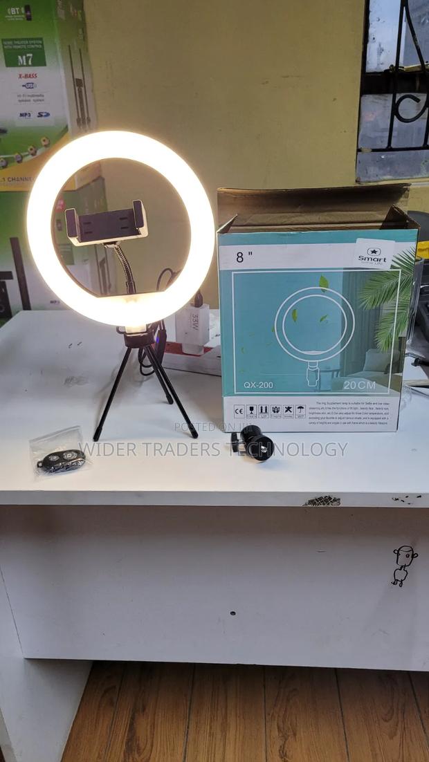 8-Inch LED Selfie Ring Light Kit - main view
