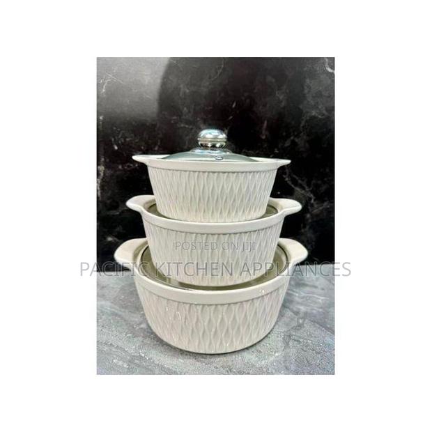 High Quality 3in1 Ceramic Soup Pots ,Capacity:
