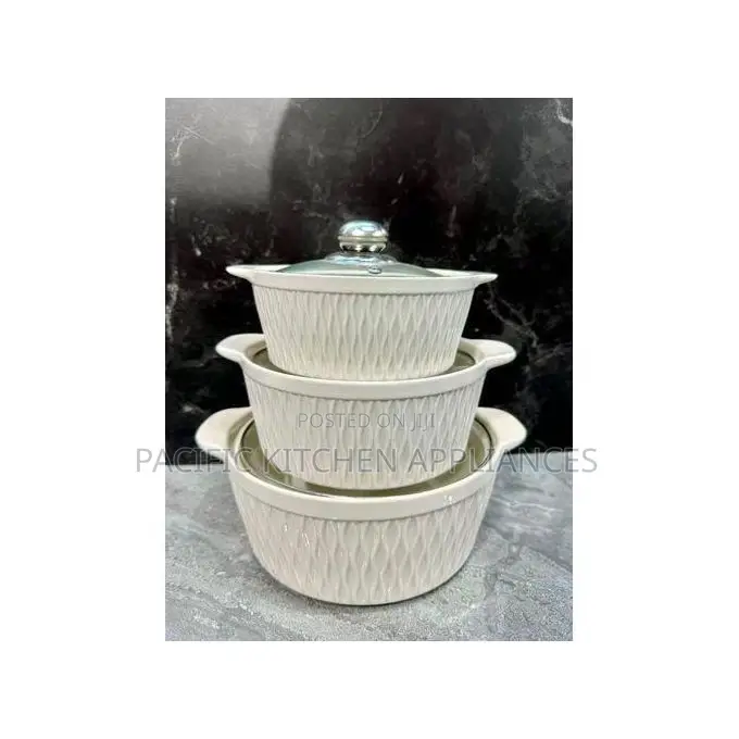 High Quality 3in1 Ceramic Soup Pots ,Capacity: