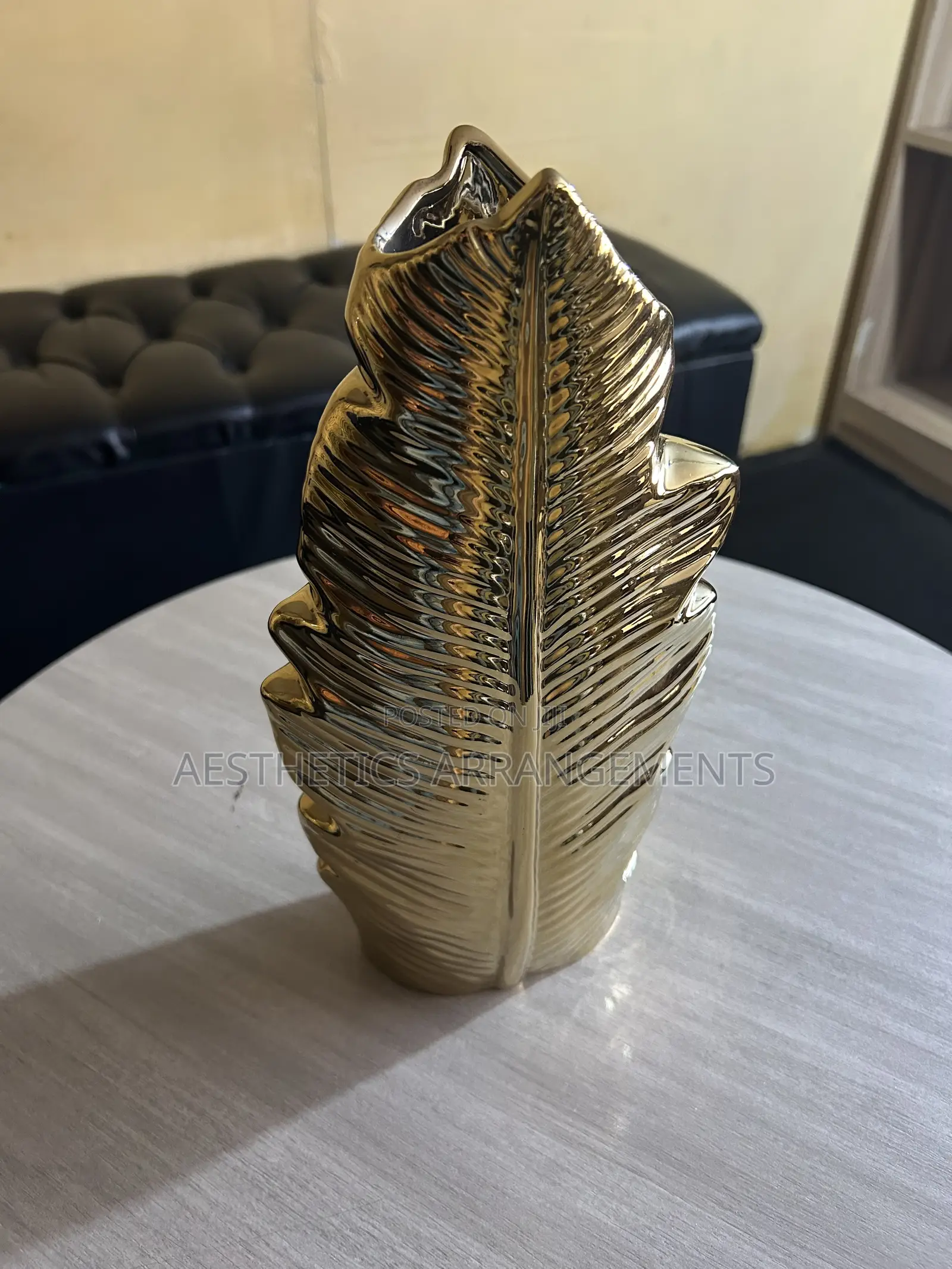 Gold Leaf (Vase)