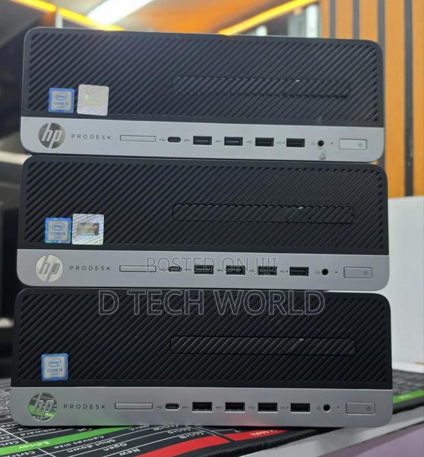 Desktop Computer HP ProDesk 600 G3 8GB Intel Core i5 SSD 256GB