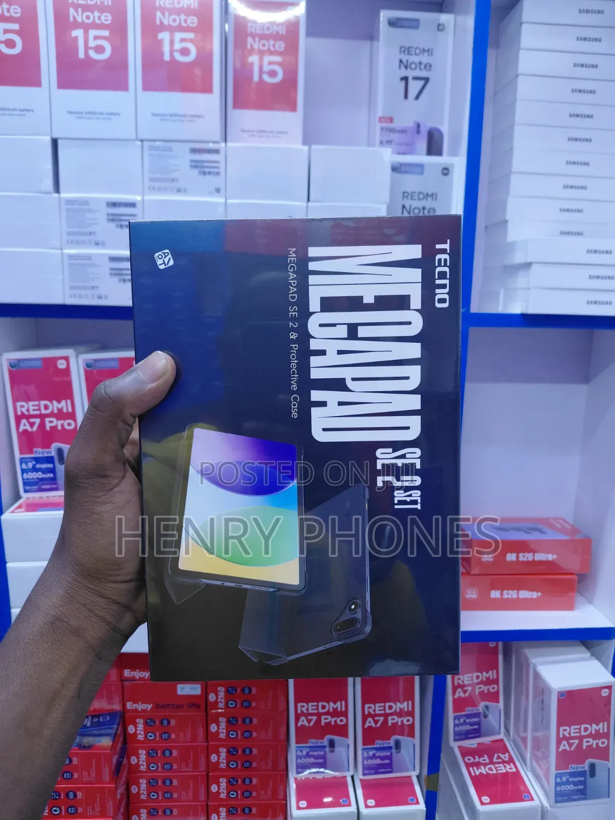 New Tecno Megapad SE 256 GB Gray