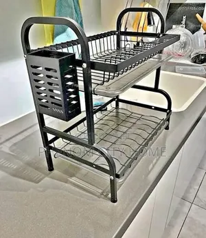 Double Layer Countertop Dish Rack
