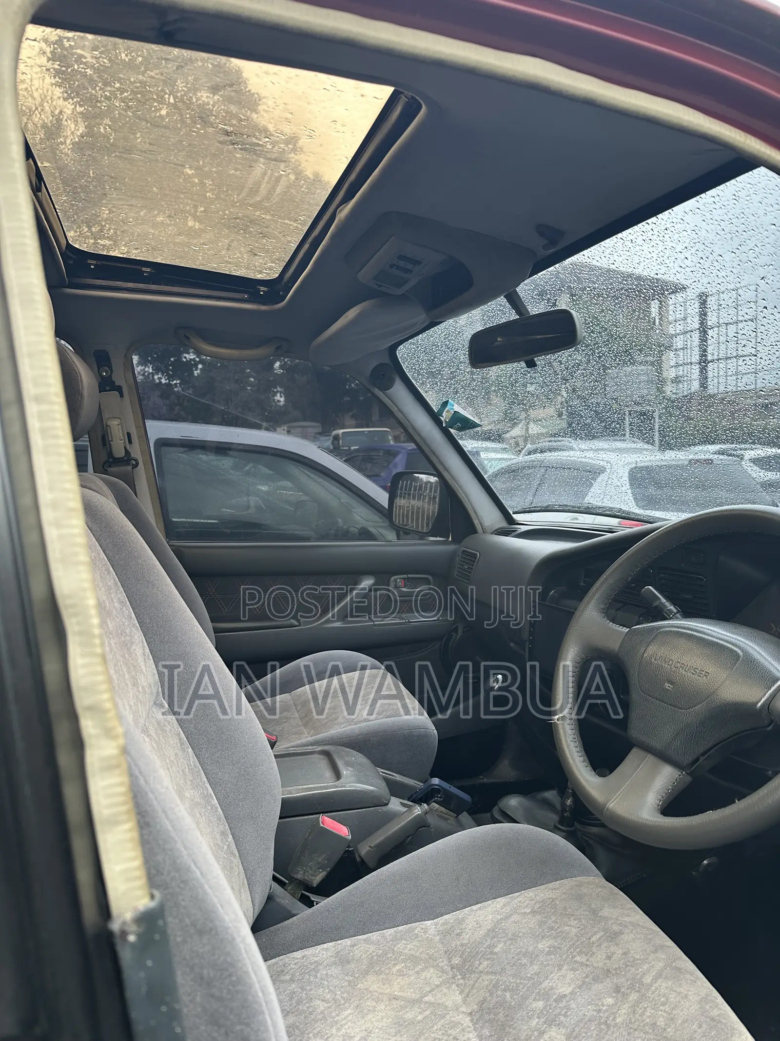 Toyota Land Cruiser 1992 Red