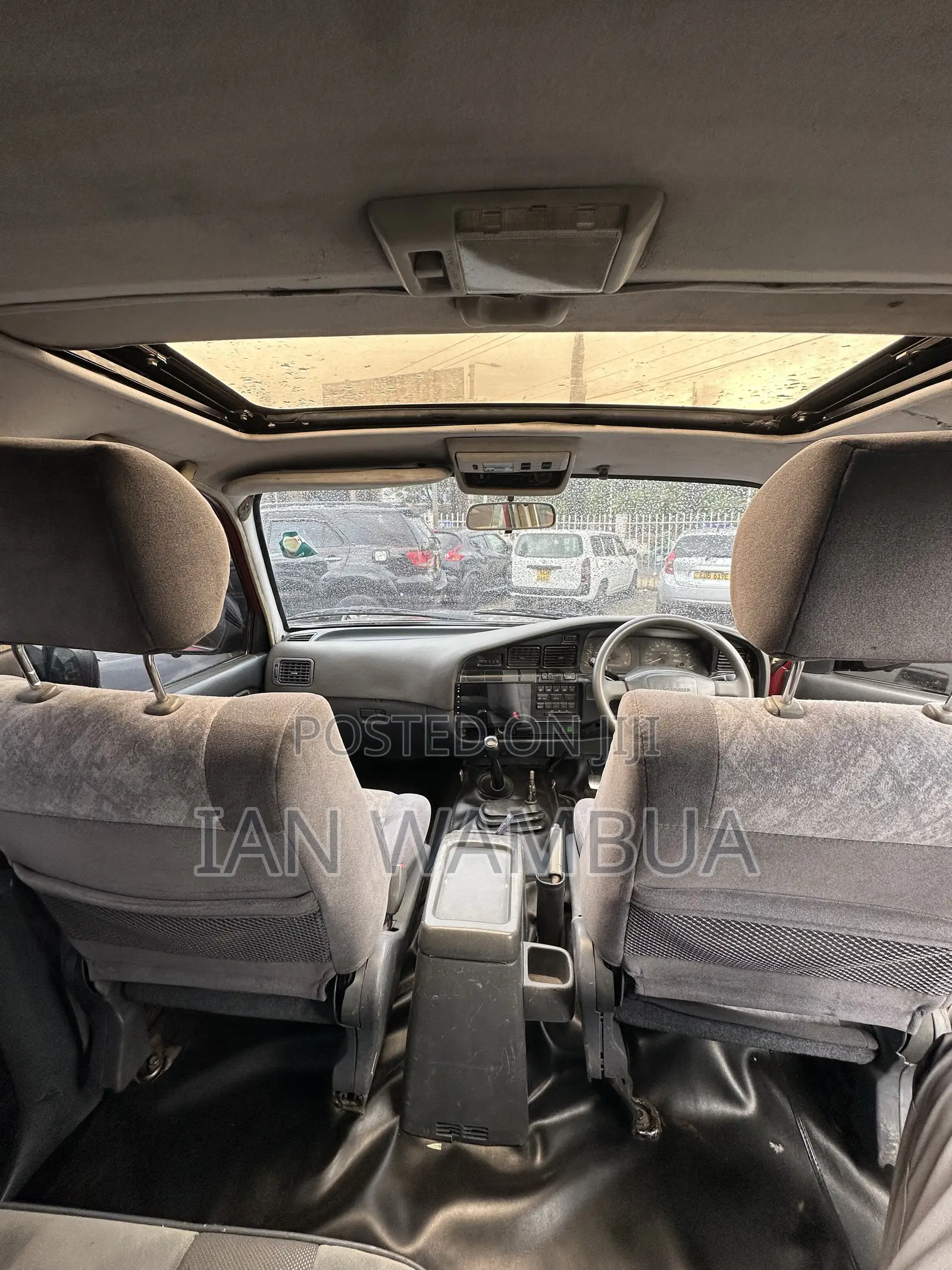 Toyota Land Cruiser 1992 Red