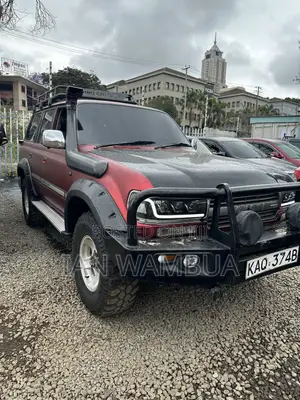 Toyota Land Cruiser 1992 Red