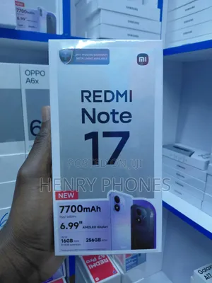 New Xiaomi Redmi Note 17 256 GB Red