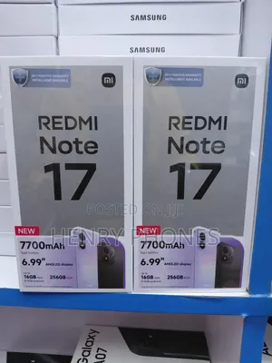 New Xiaomi Redmi Note 17 256 GB Red