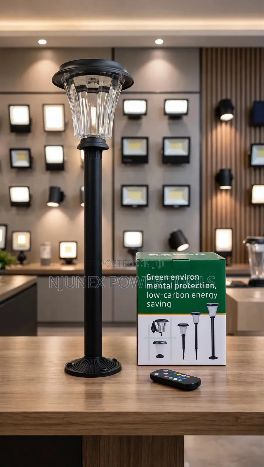 XY-1803 Solar Garden Pillar Light