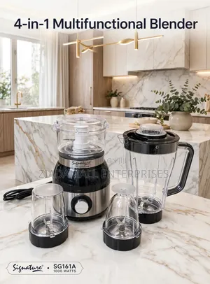 Signature 4-in-1 Blender SG161A 1000W Multifunctional