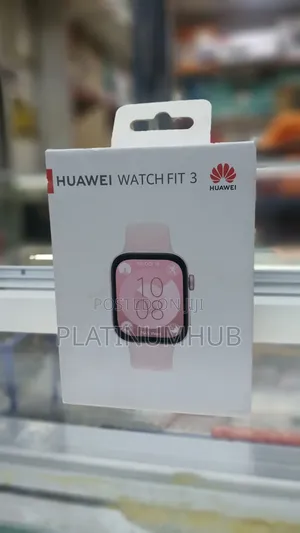 Pink Smartwatch Huawei Watch Fit 3