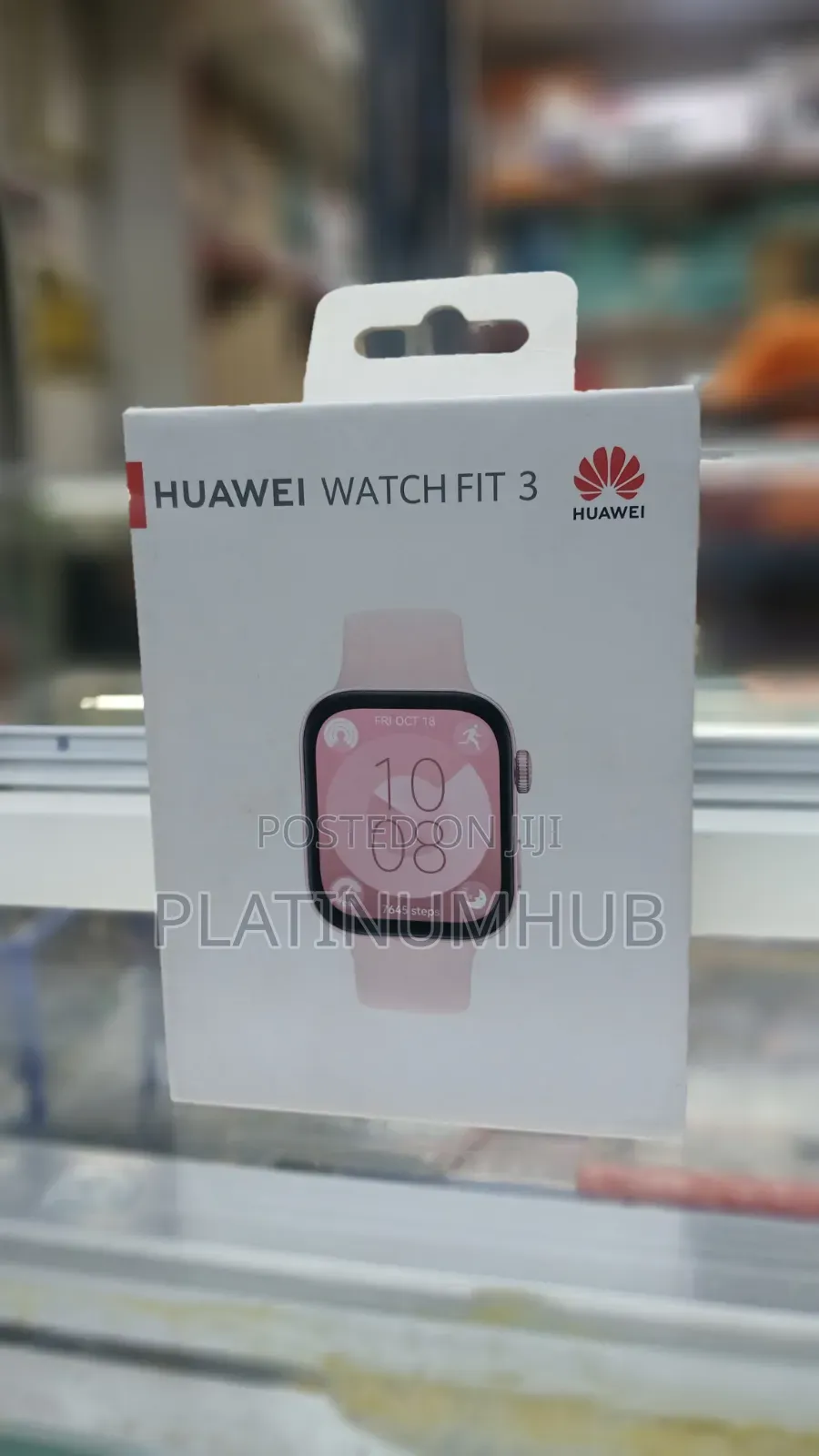 Pink Smartwatch Huawei Watch Fit 3