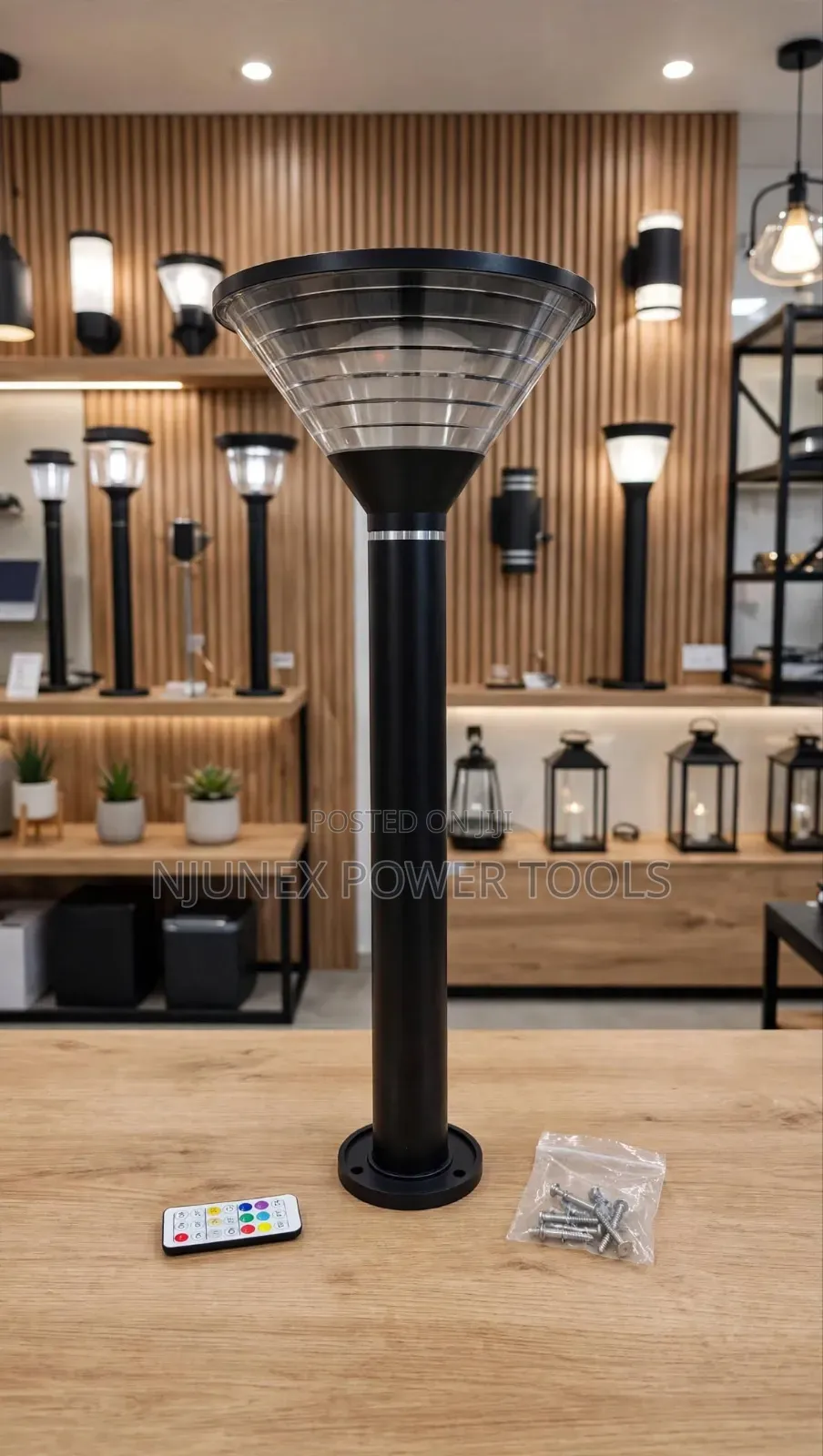 XY 1501 Solar Garden Bollard Light.