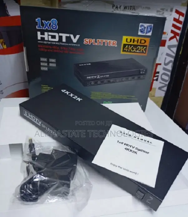 1×8 Distribution Amplifier for Digital Signage