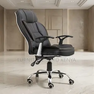 Office Chairs; High Backrest Leather Reclining Office Seat