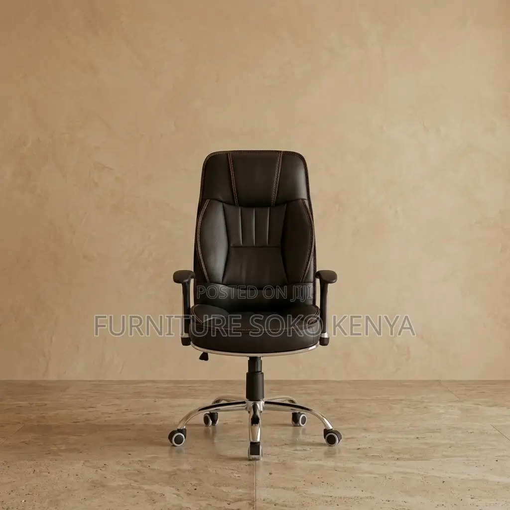 Office Chairs; High Backrest Leather Reclining Office Seat