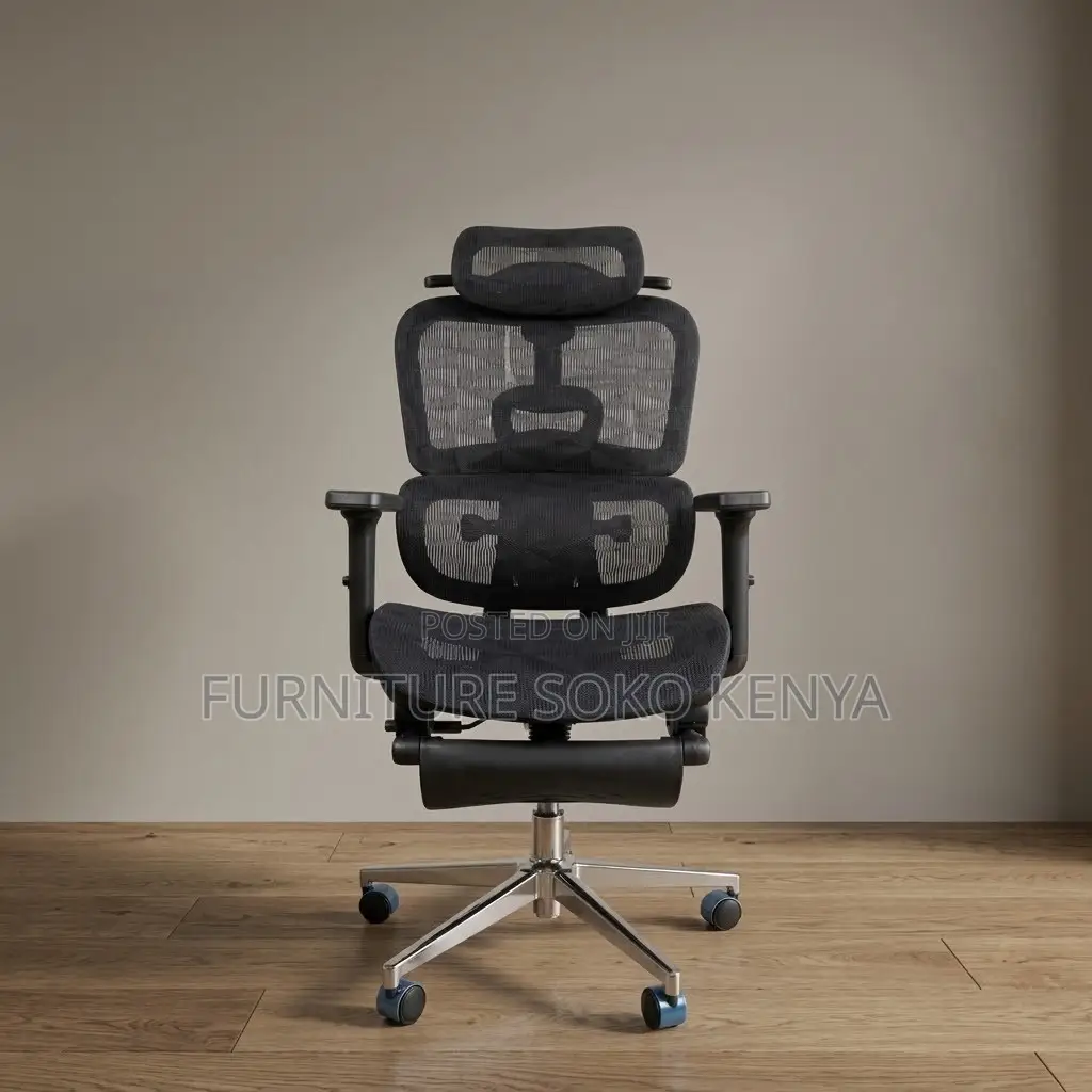 Office Chairs; Executive High Backrest Chair With Footrest
