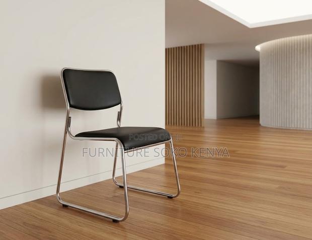 Office Chairs; Armless Katalina Reception Chair - thumbnail 2