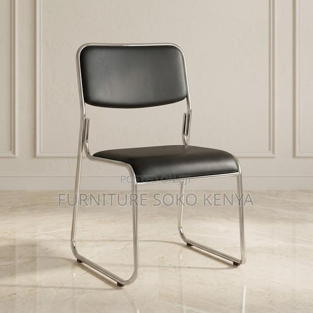 Office Chairs; Armless Katalina Reception Chair - thumbnail 5