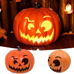 Halloween Pumpkin With LED Light, Halloween Decorations Props