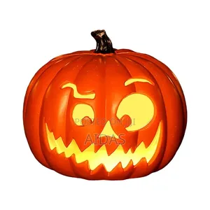 Halloween Pumpkin With LED Light, Halloween Decorations Props