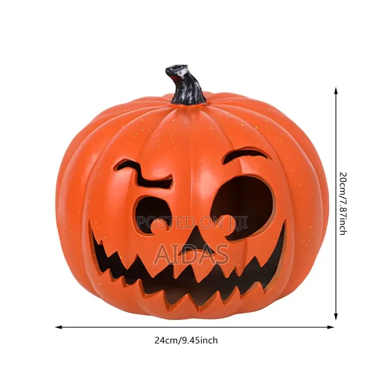Halloween Pumpkin With LED Light, Halloween Decorations Props