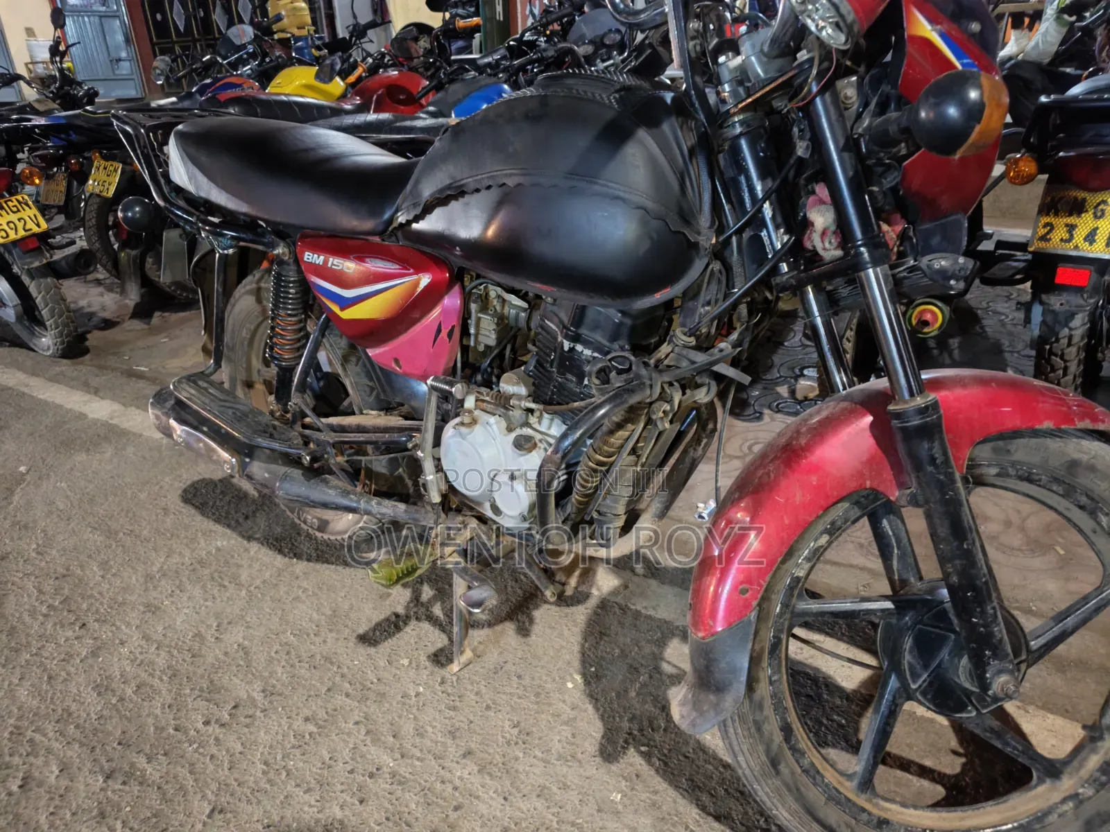 Bajaj Boxer 150 UG 2022 Red