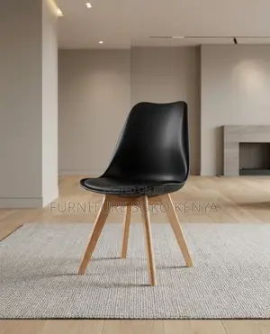 Home Chairs; Cushioned Armless Eames Vintta Chair