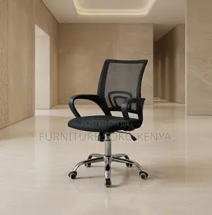 Office Chairs; Swivel Mid Backrest Clerical Mesh Chair